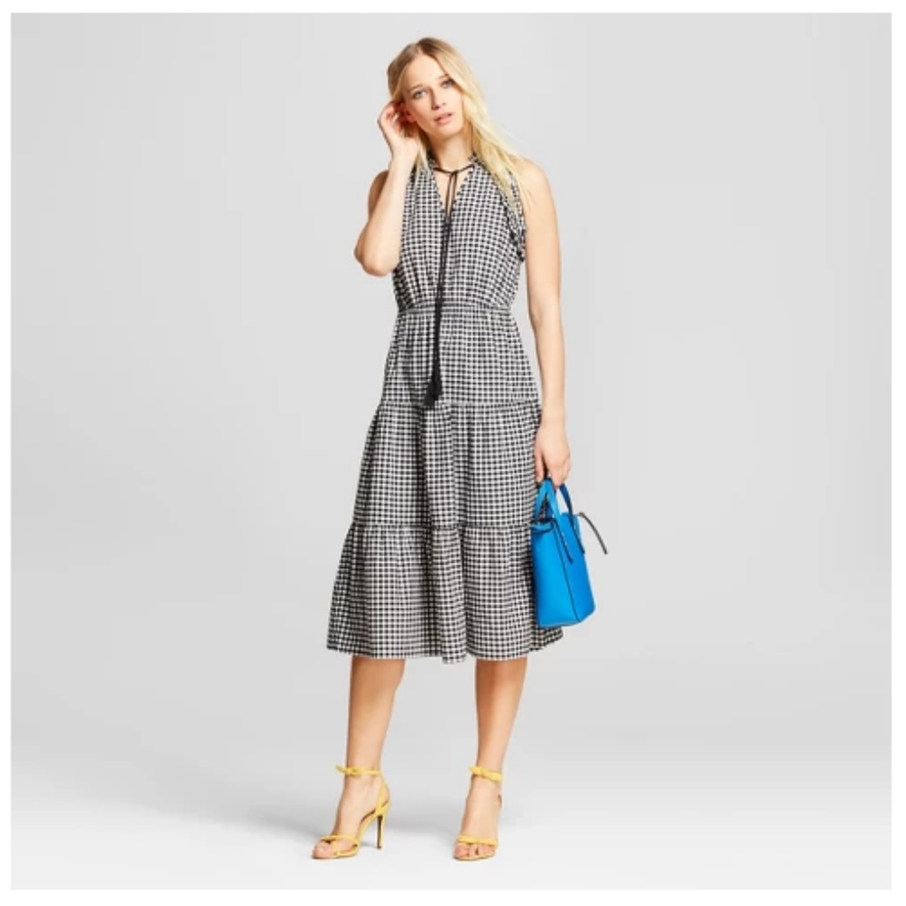 Women's Sleeveless Ruffle Midi Dress SOLD OUT